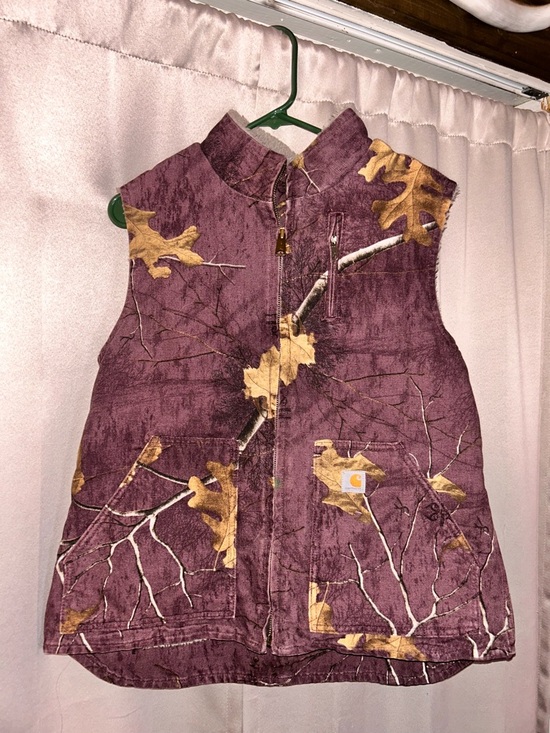 Carhartt Jackets & Blazers - Carhartt Purple Camo Y2K Vest